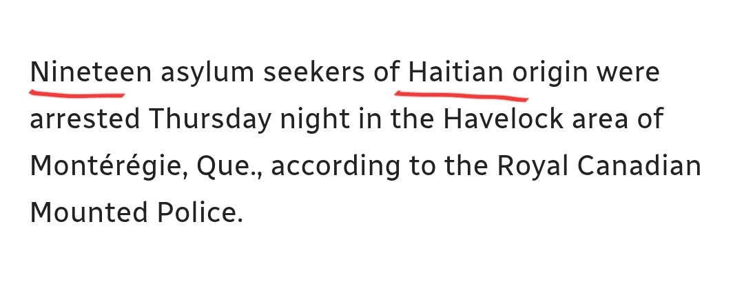 KirkLubimov's tweet image. Canadians need to understand that this is just the beginning.

19 Haitians crossed into Canada illegally, and a man who was there to pick them was arrested. An illegal smuggling operation by the looks of things.

They were sent to Canada's Border Service Agency for asylum…