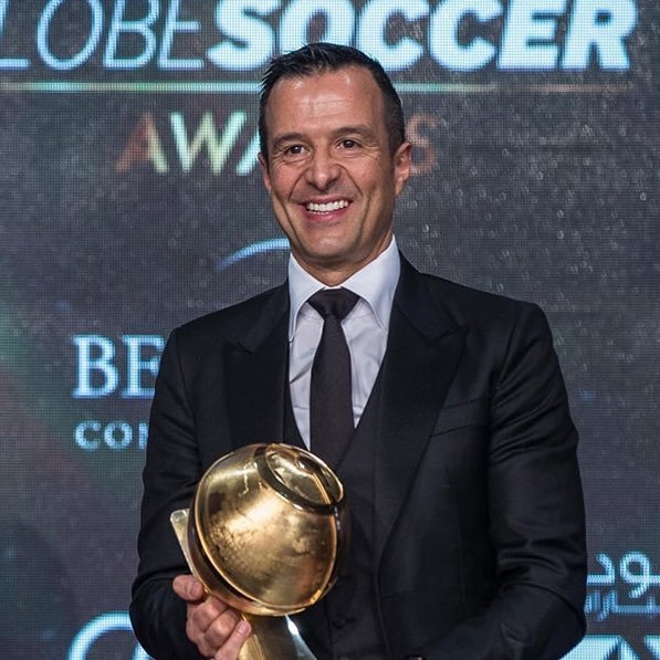 🚨🚨🚨BREAKING: Jorge Mendes wins ‘Best Agent’ Award at Globe Soccer Awards 2025.