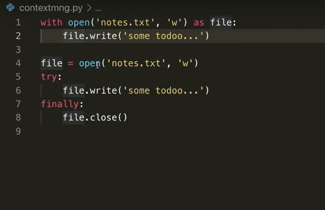 Snehalxmode's tweet photo. Ever wondered how Python manages resources like files or network connections efficiently? That’s where Context Managers come in! 

#Day16/30 of #30DaysPythonChallenge

Progress of the Day:
🔸 Context Managers: Efficiently manage resources like files and network connections.
🔸 with Statement: Ensures proper resource cleanup automatically.