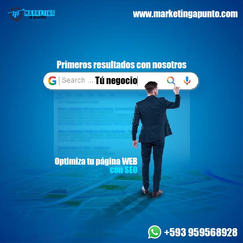 Transforma tú negocio en una máquina de ventas online , ayudamos a negocios y empresas aumentar sus ventas con las mejores técnicas y experiencia adquirida marketingapunto.com 

#tendencia 
#ventas 
#web