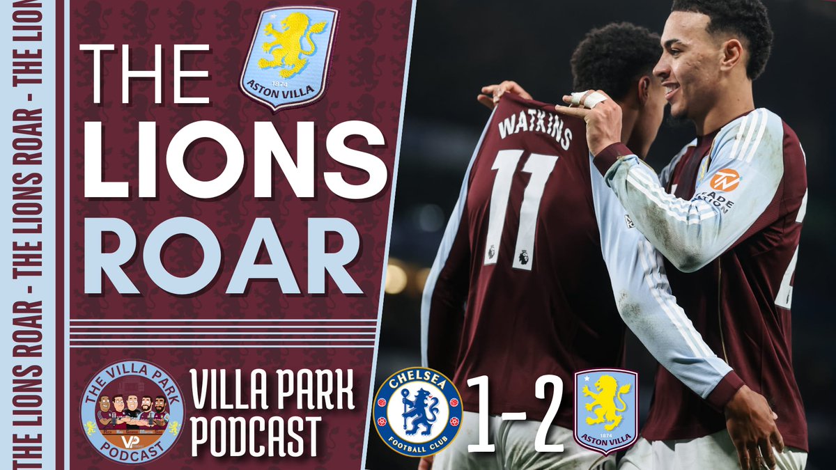 villaparkpod's tweet image. 🚨LIVE TONIGHT!🚨

Join us LIVE at 9pm tonight for an action packed show!

🟪Reaction to that Chelsea win! 
🟦Reflecting on 11 wins!
🟪 Looking ahead to Arsenal!
🟦Your questions and comments....

Get involved in the comments....

Live on X and YouTube #AVFC #UTV