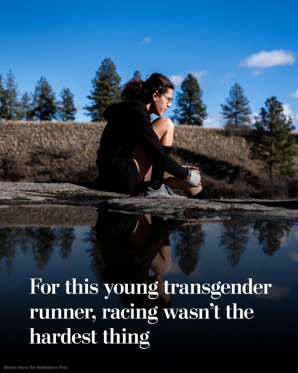 washingtonpost's tweet image. Verónica García is a transgender athlete who won the girls high school 400-meter championship in Washington state — twice.

Her success did not come with any perks. Instead, she was subject to abuse from people who oppose transgender women participating in women’s sports.…