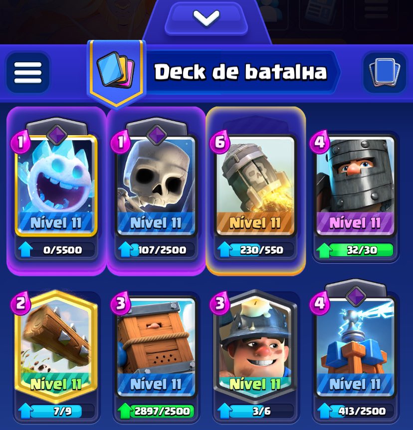 dasthread's tweet image. admiro quem joga com esse deck e ganha pq isso é impossível pra mim