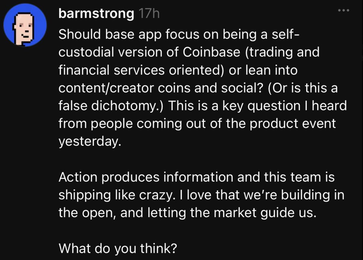 Lennart_up's tweet image. Open letter to @brian_armstrong  and @jessepollak

Brian’s post is a silver lining: Base and Coinbase are open to input, and course corrections are possible.
2026 will be a crucial year for Base. Giving feedback now feels necessary for someone who truly loves it.

Before I begin:…