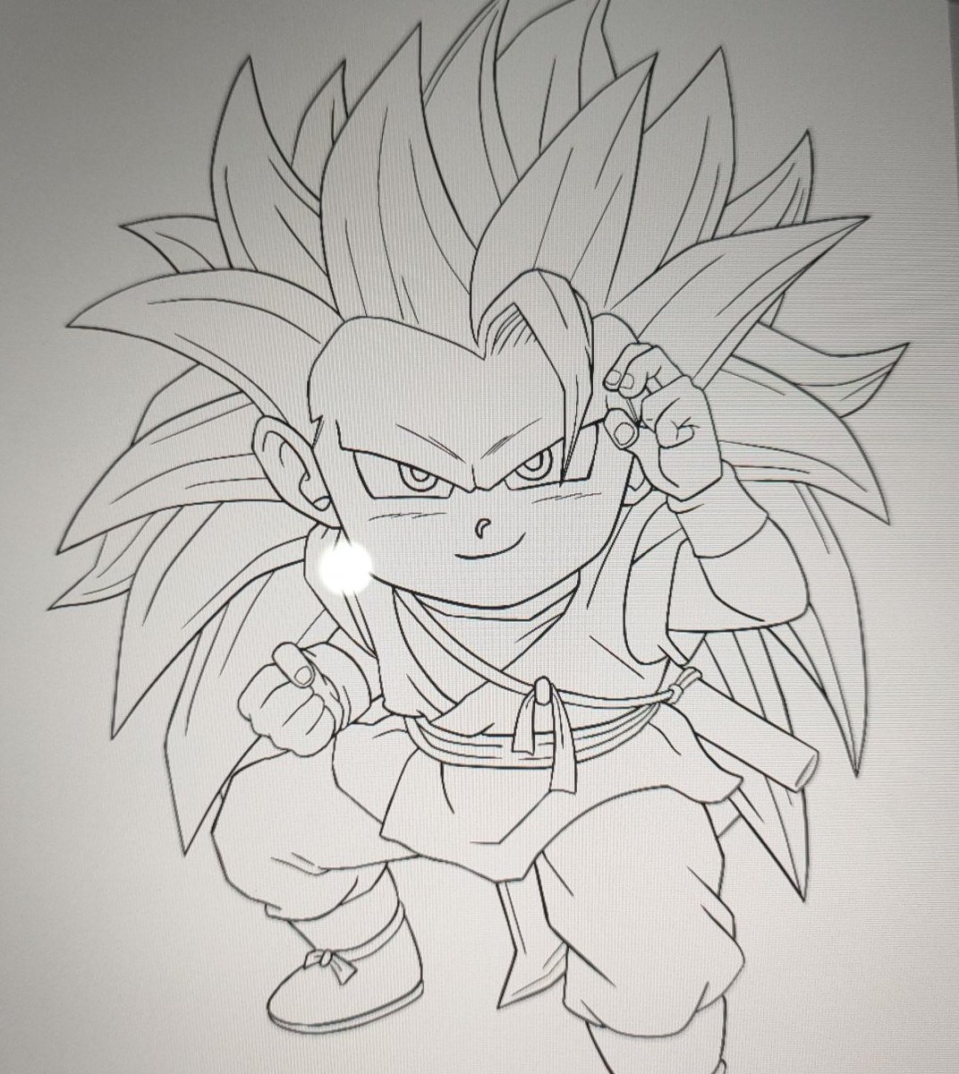 Adelanto del último dibujo del año... ¡En unos días estará terminado! 👀