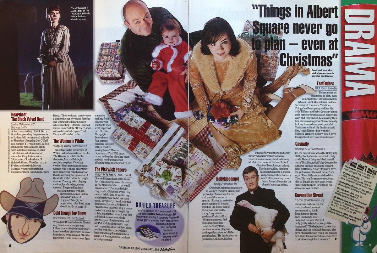 TvDidYouSee's tweet photo. #OnThisDay 2 January 1998 📺TV Listings
Deidre struggles to pick up the pieces of her life in #CoronationStreet.
#ShirleyBassey: THIS IS MY LIFE.
#SiobhanFinneran stars in HETTY WAINTHROPP INVESTIGATES.
#NeilStuke in the return of GAME ON.
#BillBailey LIVE on Channel 4. https://t.co/0tyq3rxINu