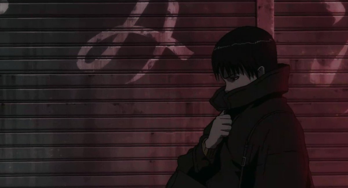 Y2KKAIN's tweet photo. A mysterious vampire hunter posing as a schoolgirl near a U.S. air base in 1966 Japan, as she battles blood-drinking vampire-like creatures in a dark, stylish animated horror-action film in the early 00s.

Blood: The Last Vampire, 2000 https://t.co/fI9n3KKwLa