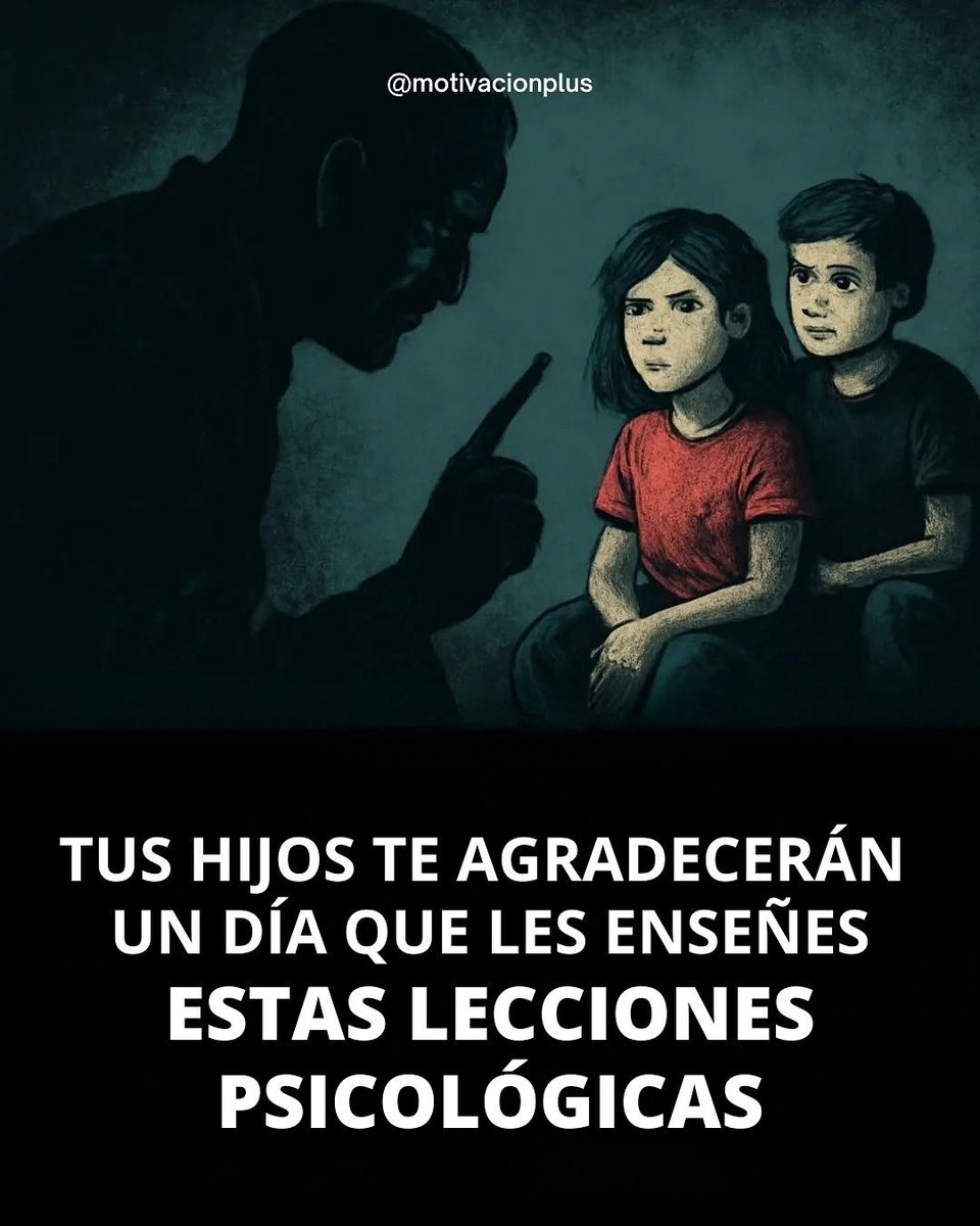 kayakestable's tweet photo. Tus hijos te agradecerán un día que les enseñes estas 8 lecciones psicológicas.

//Hilo// https://t.co/9caMA1JLuo
