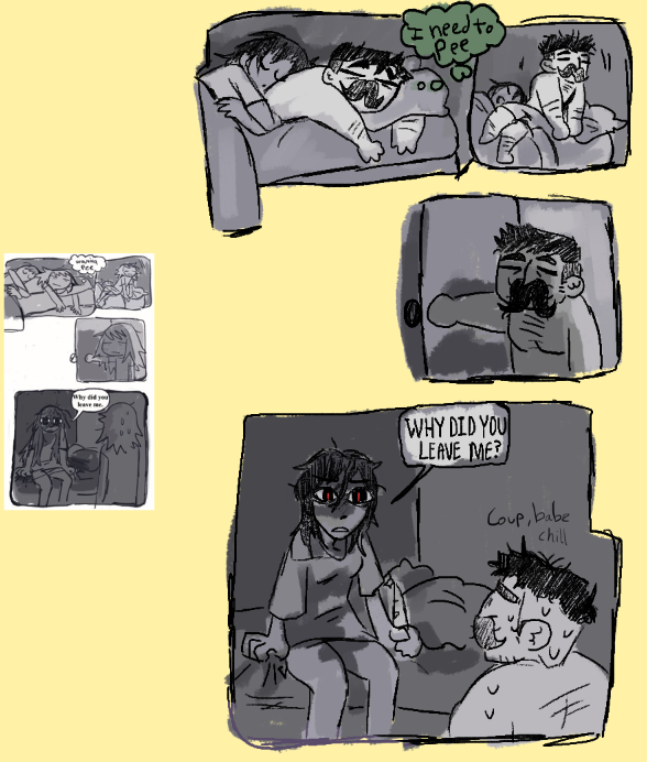 GreenBicho's tweet image. Mamá y papá #coupe #punchup #coupexpunchup #dispatchfanart #dispatch