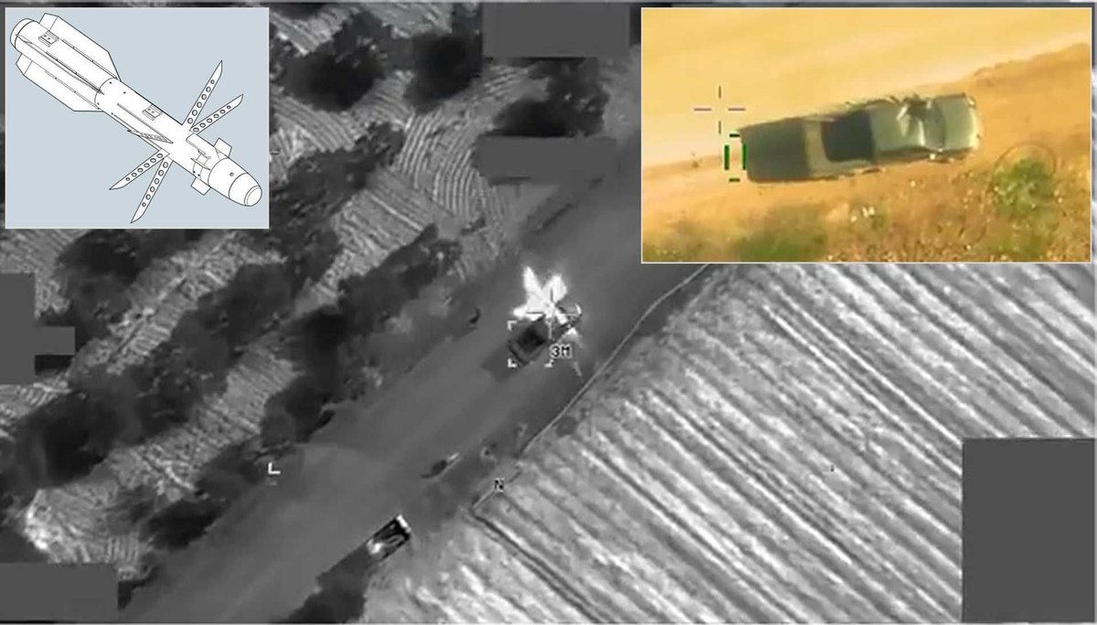 This missile is straight out of a horror movie: the Hellfire R9X, nicknamed the ''Ninja Blade.'' They can be fired from MQ-9 Reaper drones. Designed to minimize collateral damage, it replaces an explosive warhead with six deployable swords that shreds militants alive. 

Rather