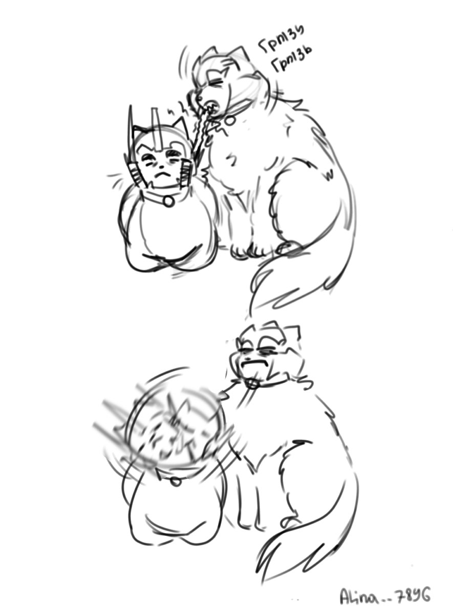 alina__7896's tweet photo. Megatron, you can't chew on Optimus's horns :(
#transformers #Transformersprime #optimus #megatron #catformets https://t.co/0u5rIIFMsd
