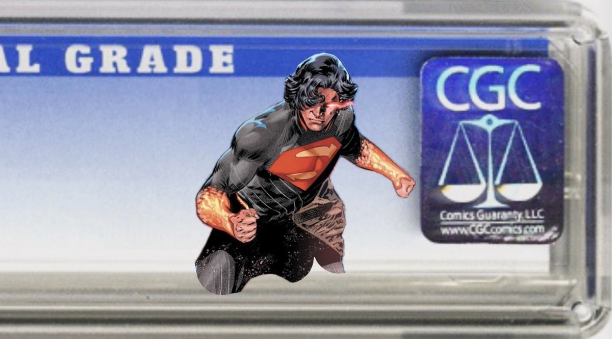 KryptoCollector's tweet photo. Hey @CGCComics &amp; @DCOfficial I think we need some new custom labels! Now hear me out. They’ll be ABSOLUTEly amazing. Maybe also all 3 on a custom label? #DCComics #Absolute #AbsoluteBatman  #AbsoluteSuperman #AbsoluteWonderWoman #CGC #Slab #CustomLabel #Comics #CGCComics #Grading https://t.co/W3KdVH2oIN