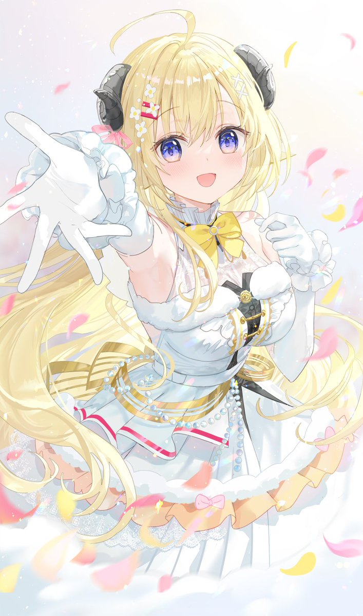 tsunomakiwatame's tweet image. 角巻わため、本日6周年を迎えました🍀

7年目のスタートは、
わためいととホロメンの愛を感じて、
頑張っていく覚悟がガンギマったよ。

これからもよろしくお願いします！！！
#ドドドライブ