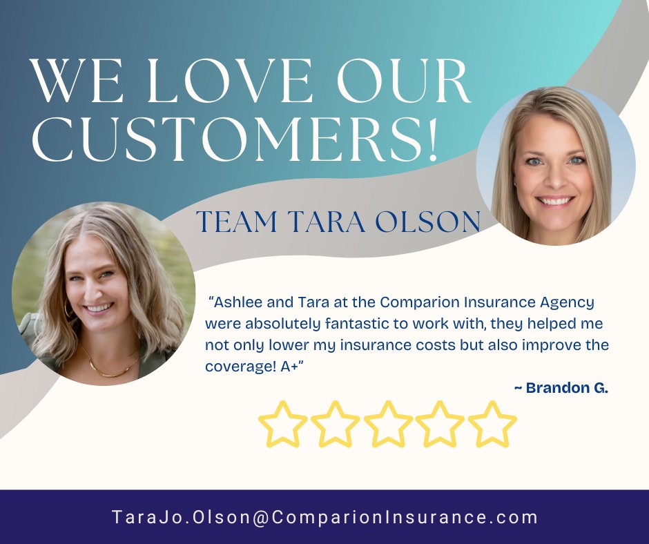 Tara_LibertyMut's tweet photo. We LOVE our Five Star Reviews!!!! Thanks Brandon for the positive feedback - we appreciate you! https://t.co/rReffqXsfv