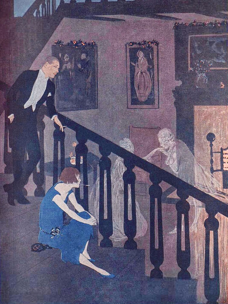 Ay_Blinkin's tweet image. A Beautiful Haunting - Reginald E. Higgins (British, 1877-1933)