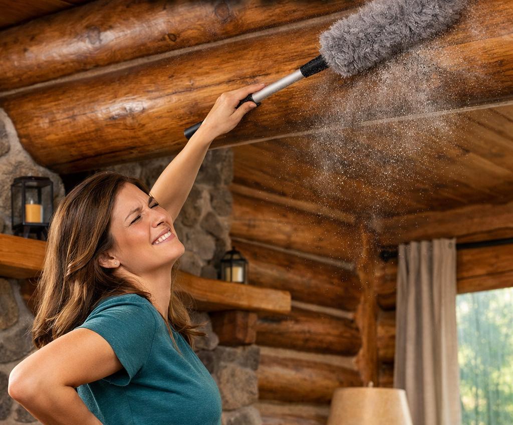 Post-holiday dust is real in log &amp; timber homes. 😩 Those dust bunnies are relentless! Learn how to minimize the fight with dust and enjoy your home more: [permachink.com/minimize-the-f…]

#LogHomes #TimberHomes #HomeTips