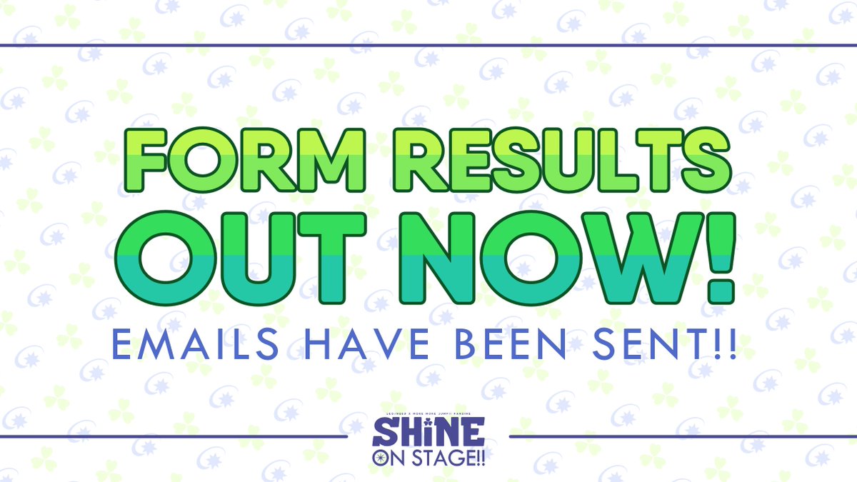 SHiNE ON STAGE!! tweet media