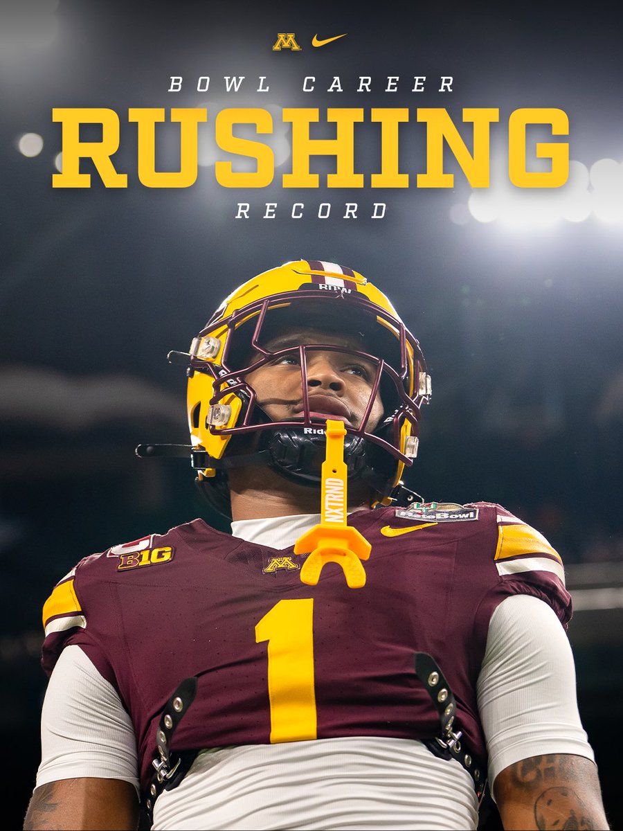 Minnesota Football tweet media