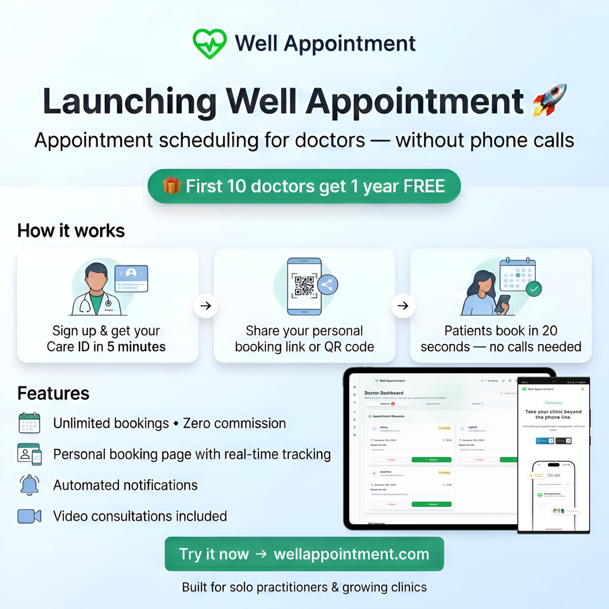 Well Appointment tweet media