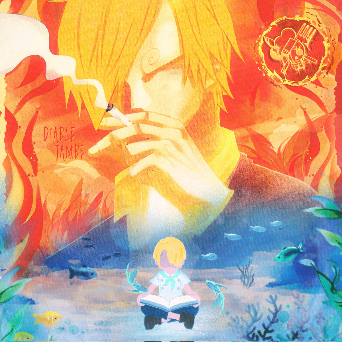 Comissão (Capa) : <a href="/L4TEZ_/">L4TEZ</a> 

"Diable Jambe 🔥"