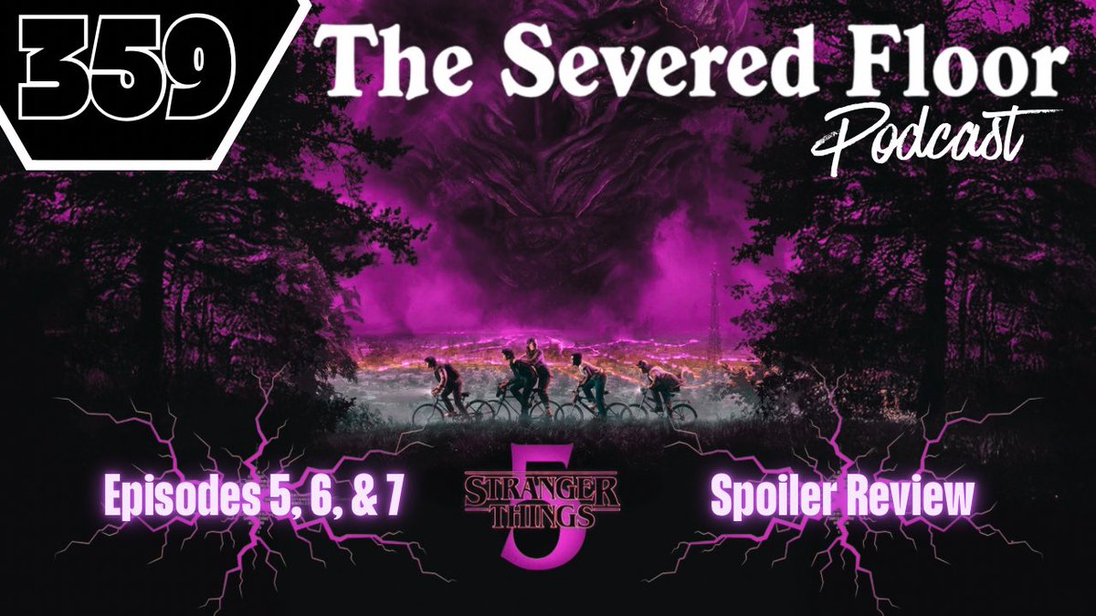 Join us today on the Severed Floor Podcast as we talk about episodes 5-7 of <a href="/Stranger_Things/">stranger things</a> Season 5. 🍿 🎥 

Time: 1pm pst 
YT Link: youtube.com/live/GBckaPMoT…

Come chill &amp; hang out in the chats as we review, recap and share our thoughts about the latest episodes, and discuss