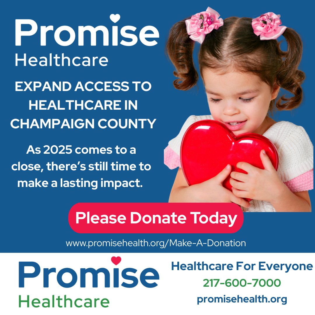PromiseHealthCU's tweet image. Please consider donating to Promise Healthcare 
promisehealth.org/Make-A-Donation