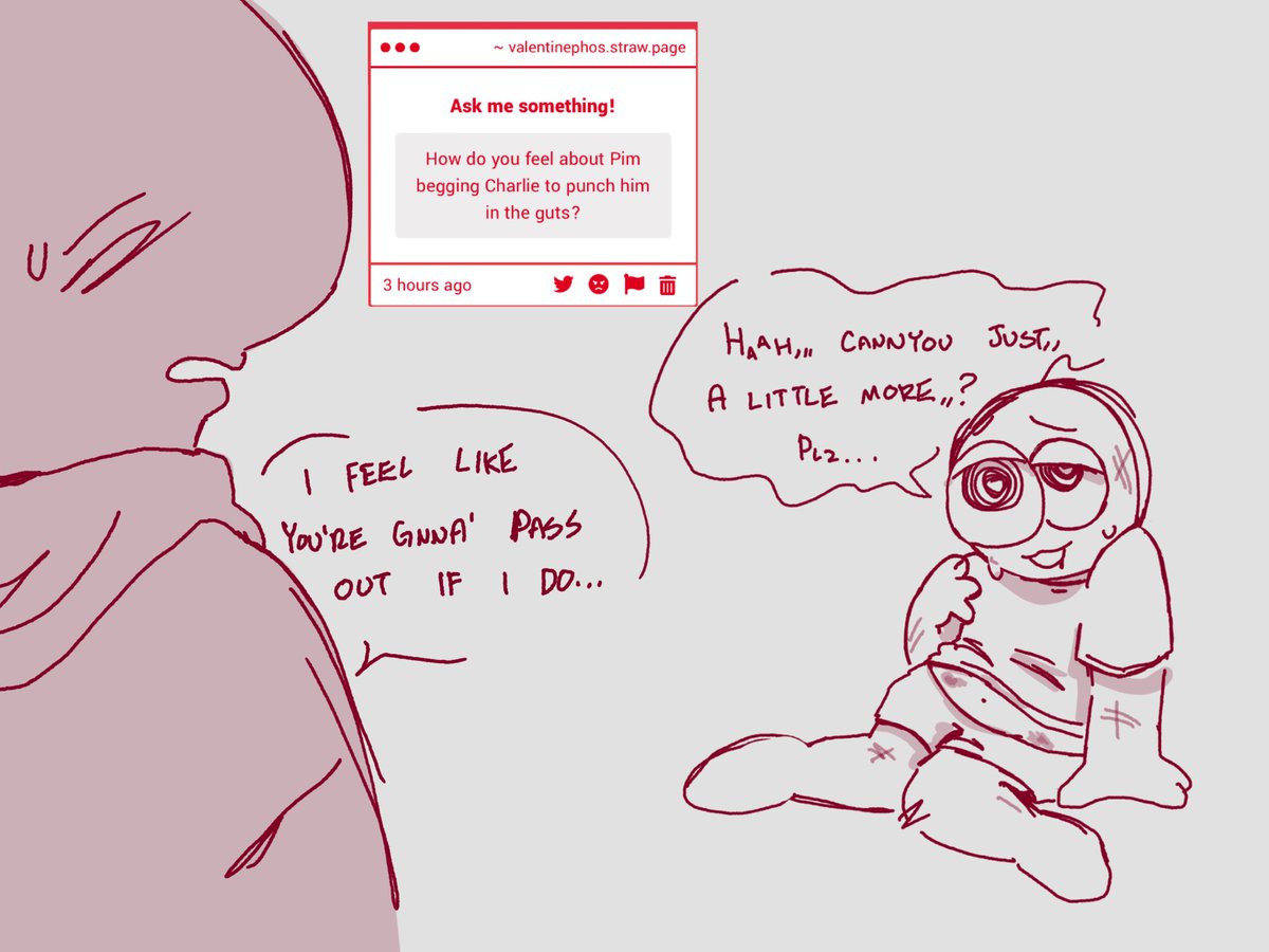 ValAftrDark's tweet image. this is all you guys WANT 

#smilingfriends