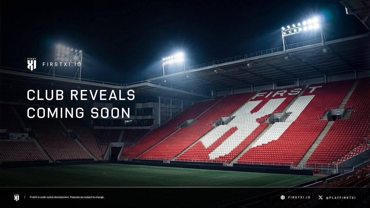 PlayFirstXI's tweet photo. It starts with the clubs.
Reveals coming soon 👀 https://t.co/rToGW5lst7