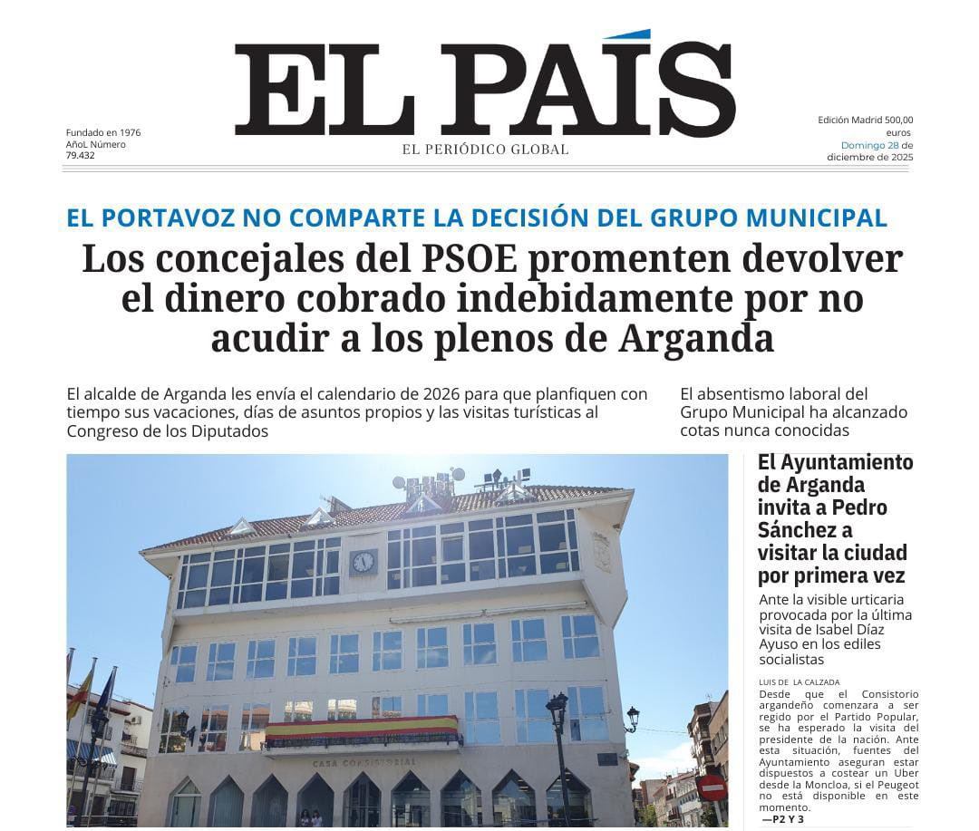 pparganda's tweet image. Solo esperamos que no sea una inocentada.