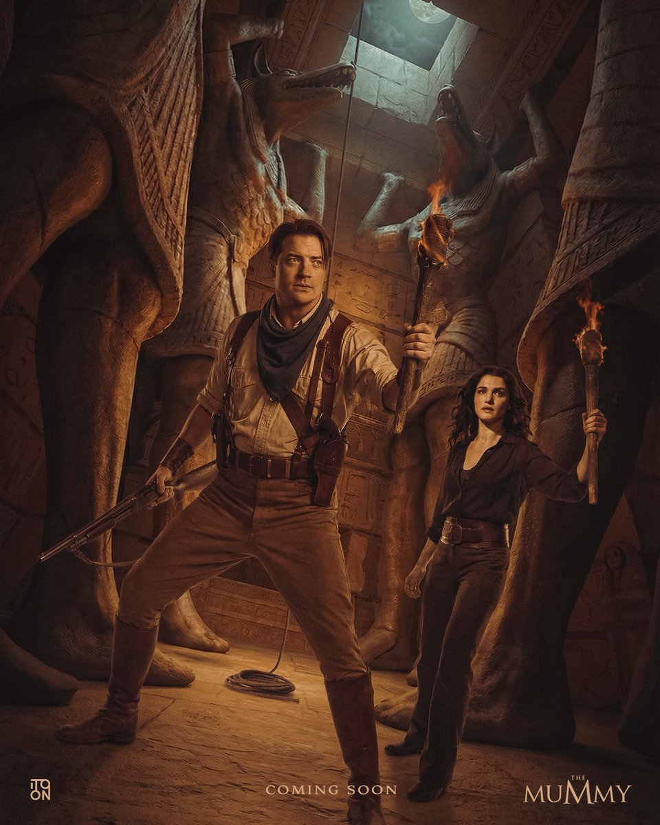 iToonOfficial's tweet photo. We all need this #mummy4
.
.
Art by me.
.
.
#brendanfraser #rickoconnell #rachelweisz #evelynoconnell #themummy @themummy https://t.co/t9H8mFM9Hs
