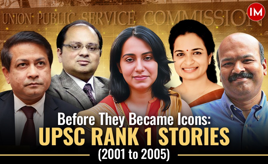 i3masterminds's tweet image. #UPSCToppers #Rank1
Brains, Grit and Service: Inside the Lives of UPSC Rank 1 Toppers (2001–2005)

Read On -
indianmasterminds.com/feature-storie…

#UPSC #Toppers #UPSCNews #UPSCCSE #UPSC2026 #UPSCPrelims2026 #UPSCPreparation #upsc2025 @drajaykumar_ias @UPSC_Notes #UPSCUpdates