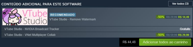 MayazinhaIX's tweet image. VTUBERS INICIANTES ‼️🔥

Corram lá na steam que está em oferta as 2 dlcs do VTubeStudio!!

Tanto a de collab quanto a de remoção da marca d'água, são dlcs muito importantes para quem está começando nesse meio ❤️🫂

Aproveitem nesse finalzinho de ano! 🫶

❤️+🔄 para chegar na glr!