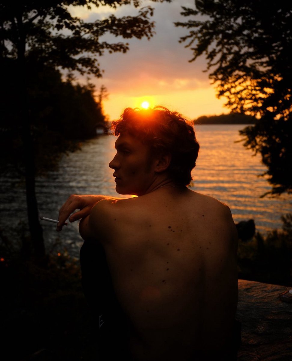 grumpykazz's tweet image. He once believed love would be burning red. But it's golden like daylight