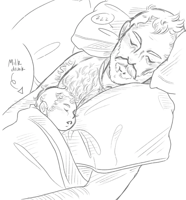 More sleepy Robby, but this time with baby Dana 🥺💕

#thepitt #thepittfanart #michaelrobinavitch #rabbot 