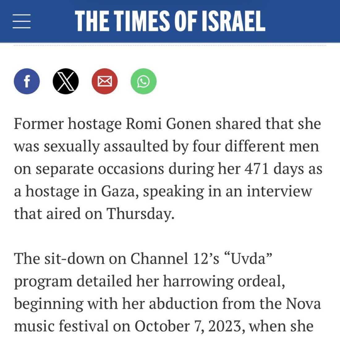 EylonALevy's tweet image. The Hamas Rapist Regime must be wiped off the face of the earth. I don’t think the world understands: we cannot tolerate these monsters controlling a jihadi rump state meters away from our citizens’ homes.