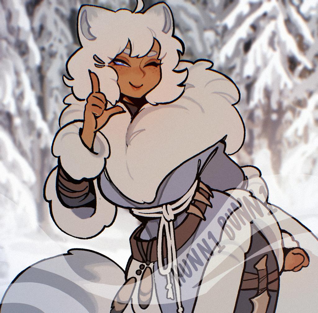 Hunn1_Bunn1's tweet image. stay cozy! ~ ❄️🦊