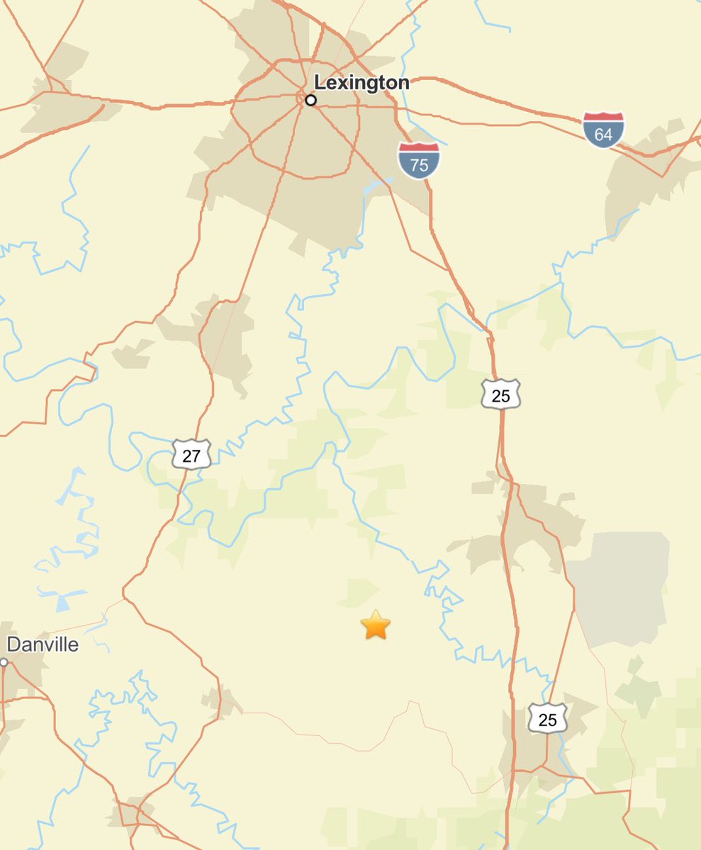 BREAKING: A 3.2-magnitude earthquake was recorded near Lancaster, KY. 

Did anyone nearby feel it?