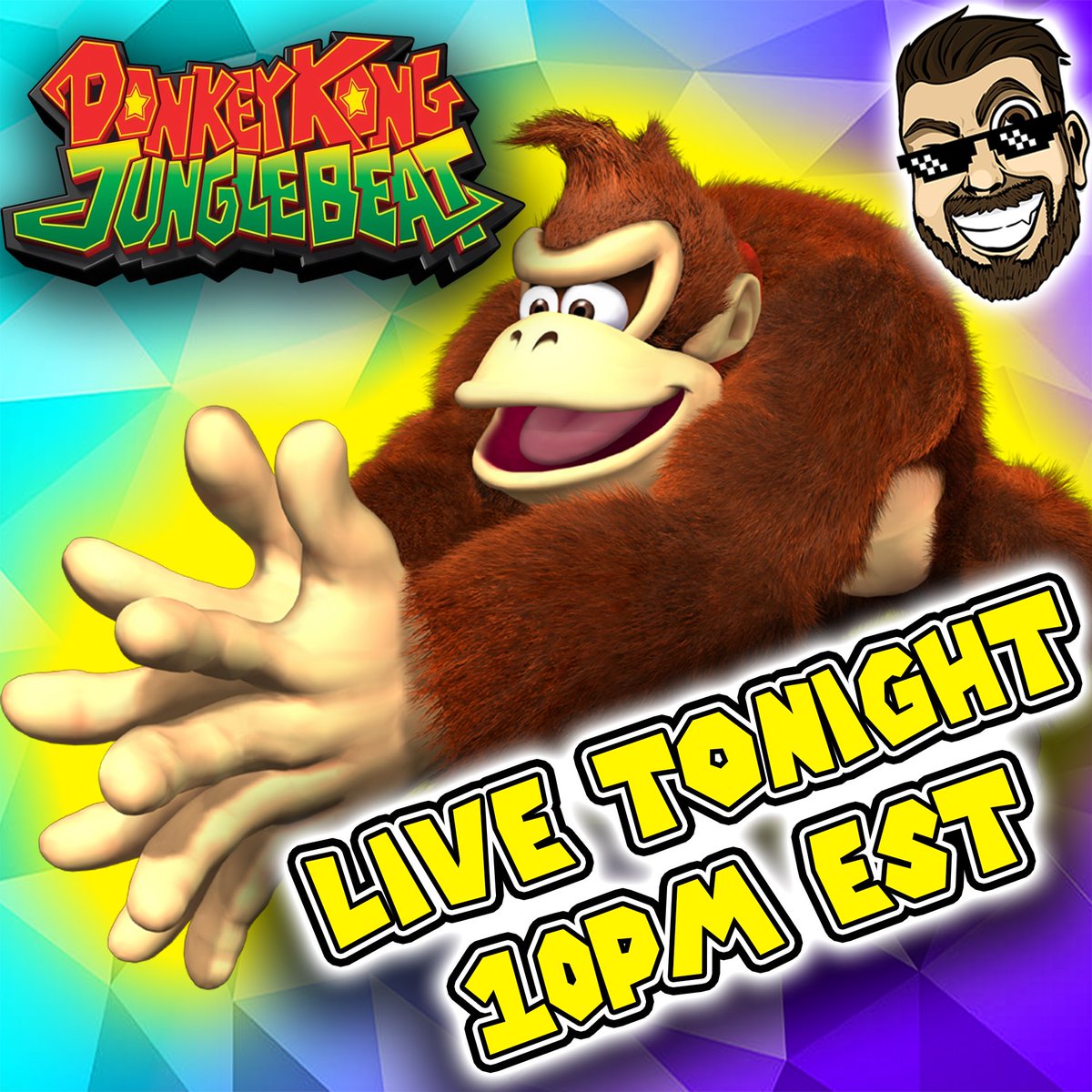 TimfamousTV's tweet image. 🍌 RETRO NIGHT IS BACK! 🍌
Tonight at 10PM I’m going ape with Donkey Kong Jungle Beat 🥁🐒
Rhythm + platforming + chaos = a great time

📍 LIVE ONLY ON YOUTUBE
🔔 Set a reminder &amp;amp; swing by!

#RetroNight #DonkeyKong #JungleBeat #RetroGaming #YouTubeLive