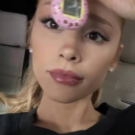 cambeserious's tweet image. she got a new tamagotchi 😭😭
