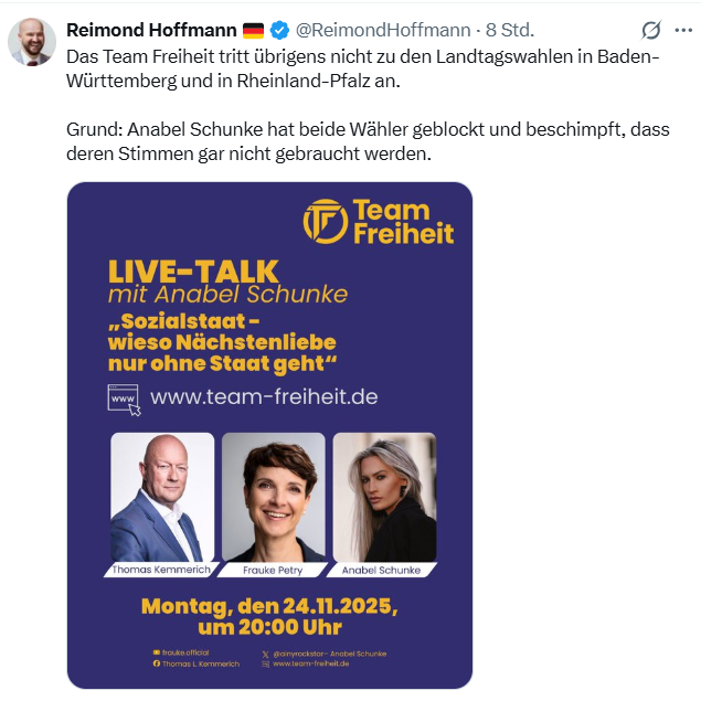 Kreuz Acht tweet media