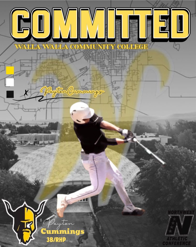 paytondcummings's tweet image. I am so blessed to announce my commitment to Walla Walla Community College! I want to thank my coaches, family, and friends for helping me get to where I am today! I also want to thank @ceeWat24 for giving me this amazing opportunity! Go Warriors⚔️

@CarlisleJaxson @Bluechip_Base