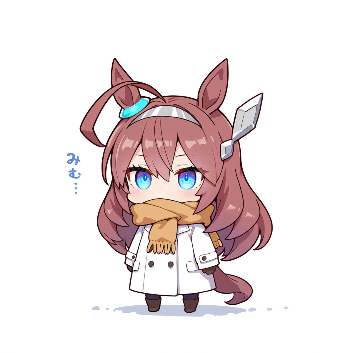 #AIイラスト　#ミホノブルボン