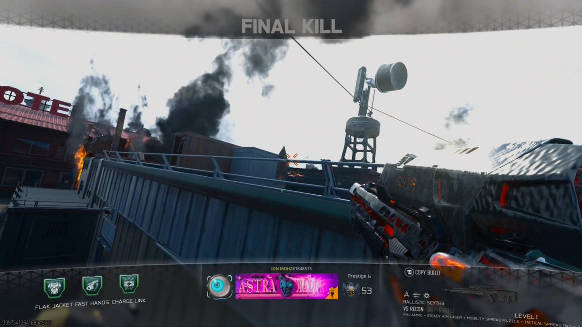 Mohzarellah's tweet image. ANTENNA ON SCAR! 📡