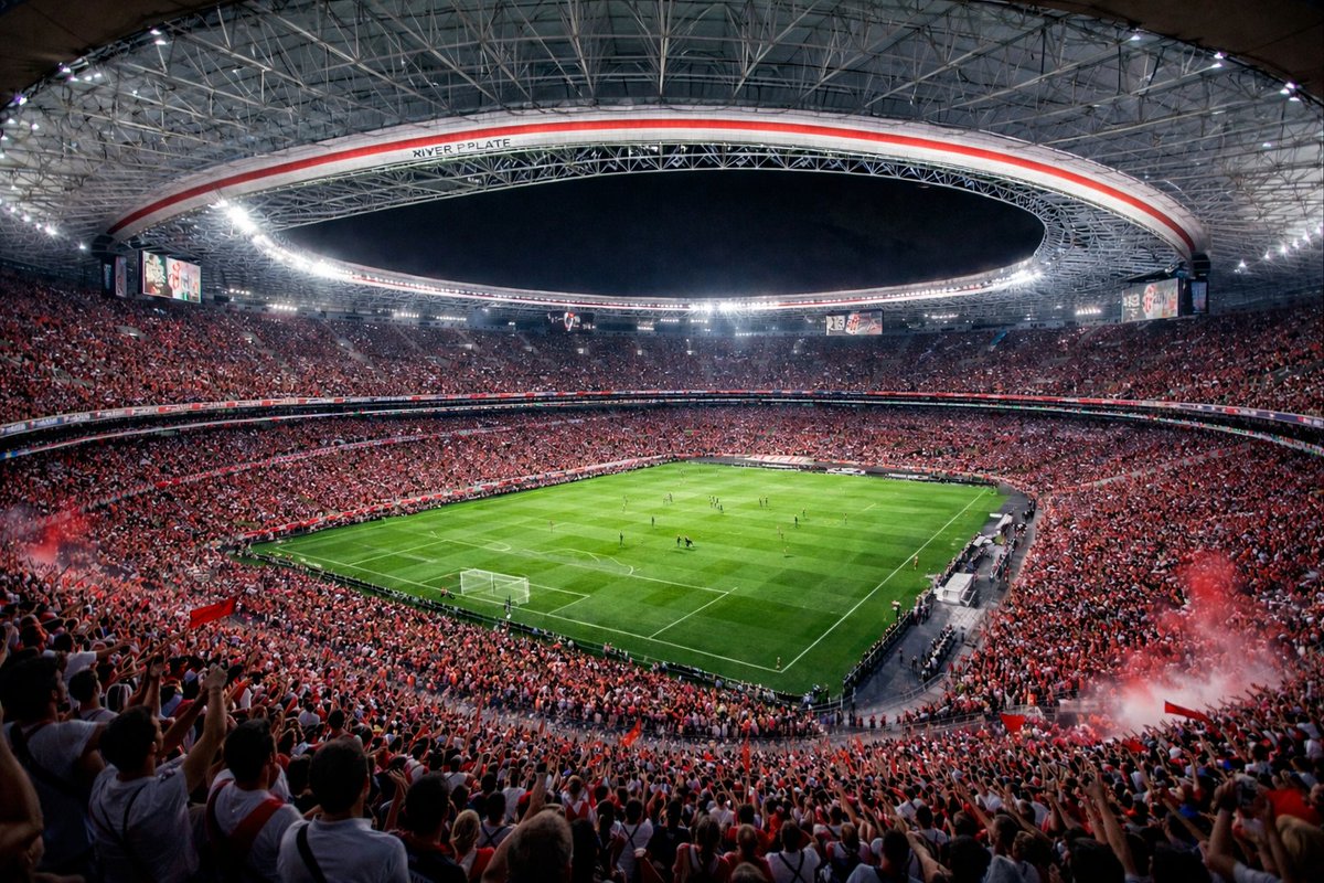 No tiene sentido como quedaría el Monumental techado y con capacidad para 100 mil personas.

Esto va a pasar, no somos conscientes.