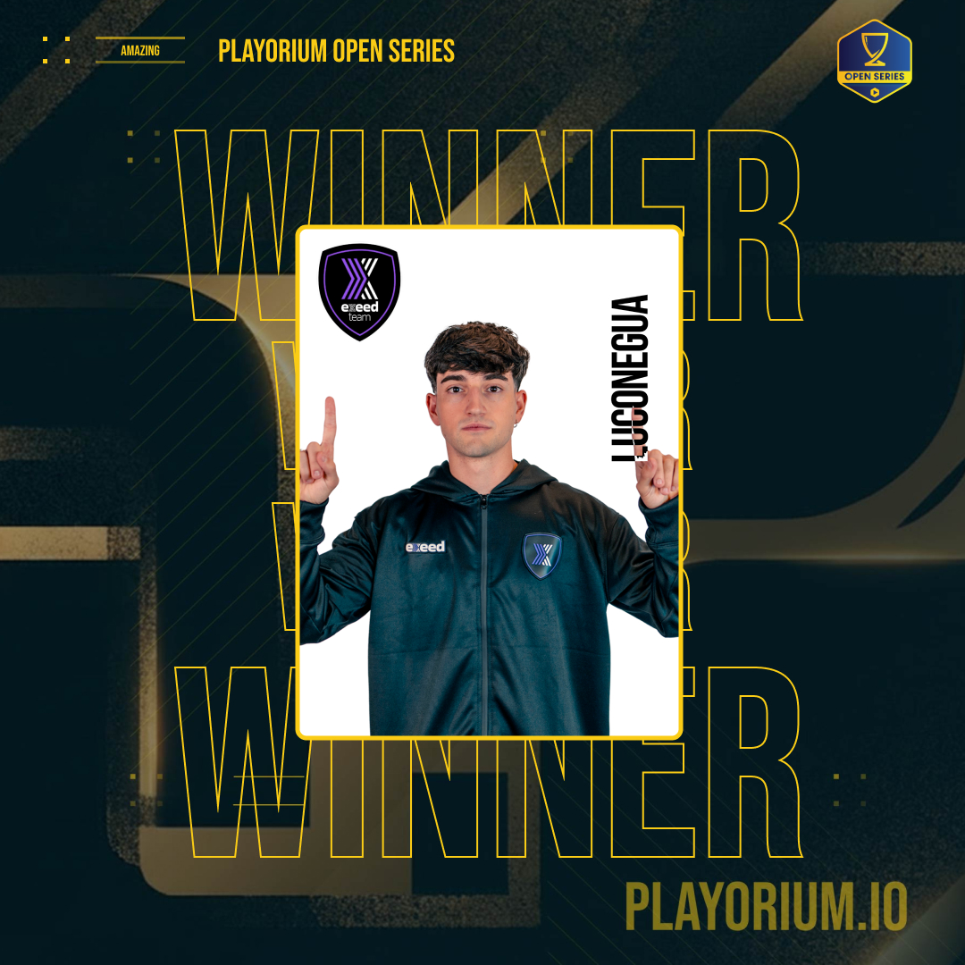 playorium's tweet image. THE VICTORY GOES TO @luconegua2004 🇮🇹 !🔥

The young @exeed_official prodigy DOMINATES the tournament! 💥

Playing with an injured hand, he still goes UNDEFEATED and conquers the Playorium Open Series 2026 🏆💥

What a performance! Huge congratulations! 👏🔥

Playorium 2025🔚