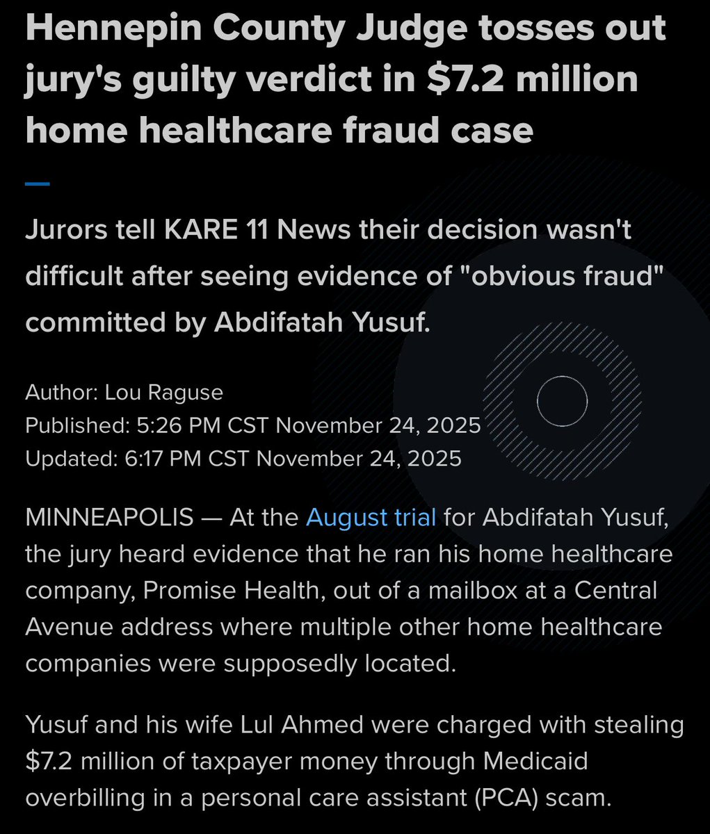 bumbadum14's tweet image. Yes. A jury found a a Somalian guilty and the judge threw out the verdict.