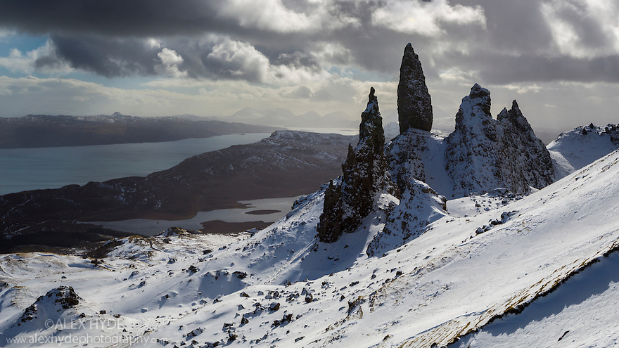 A Snowy Old Man of Storr, Isle of Skye, Scotland, Alex Hyde!💙🏴󠁧󠁢󠁳󠁣󠁴󠁿