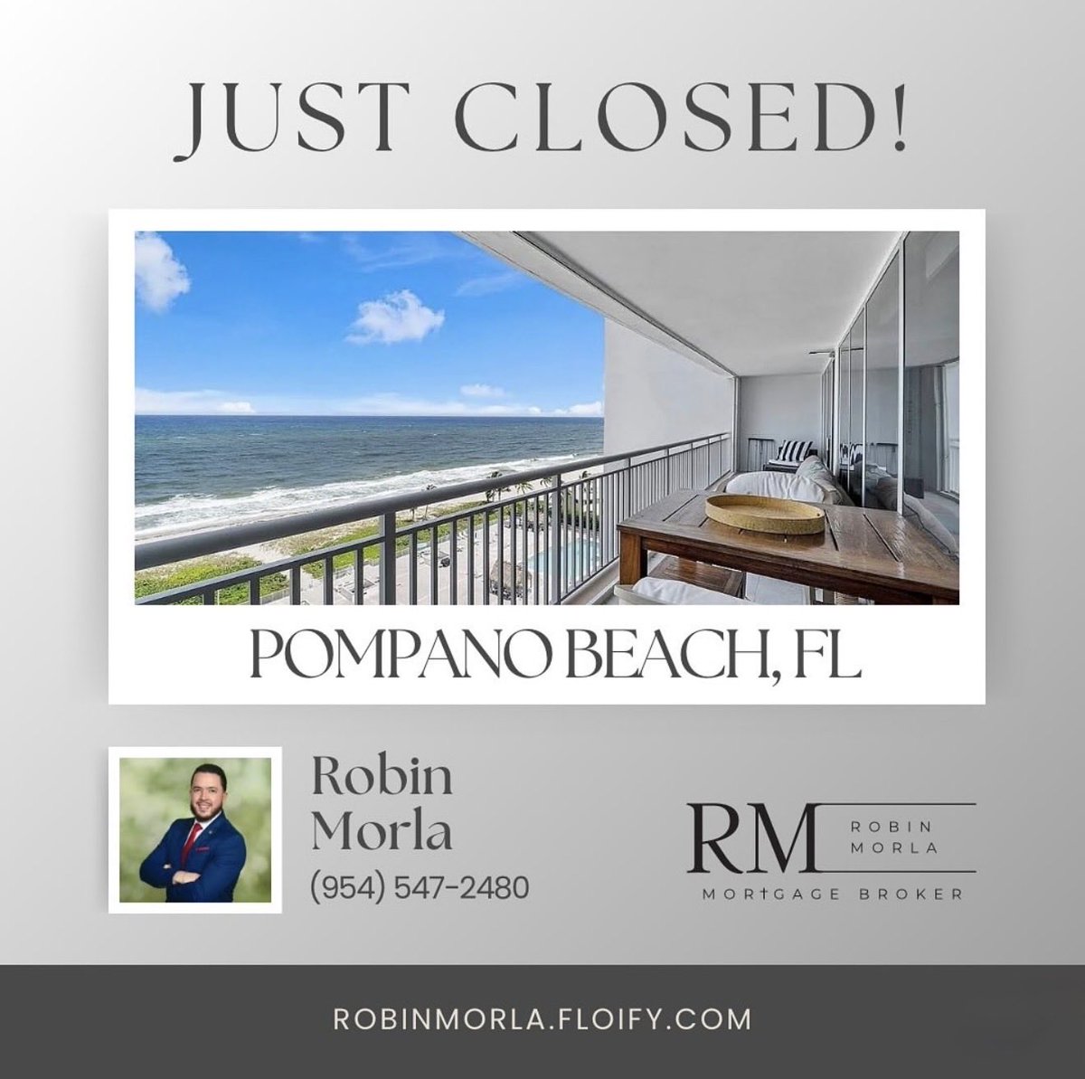 RobinMorla's tweet image. Grateful to help another repeat client reach their financial goals 🙌🏼

This time around, we completed a refinance that allowed them to consolidate higher-interest debt, cover a large condo assessment in Pompano Beach, and pull cash out,  all without coming out of pocket.