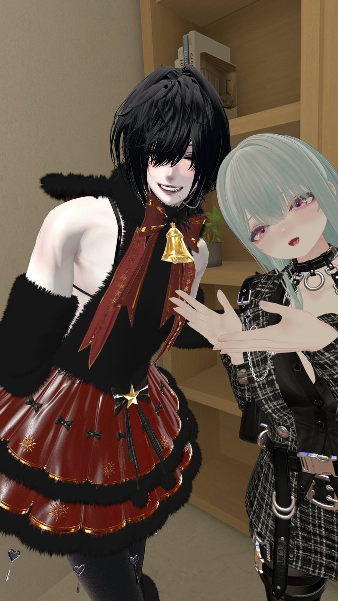 クリスマスアフター⛄️サンタさんのくーくんと、肩幅広め可愛いサンタ