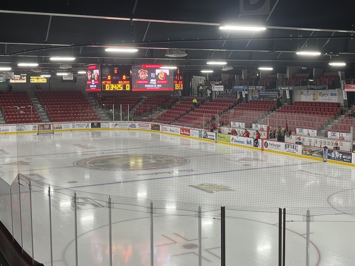 Good afternoon from the Bayshore. <a href="/AttackOHL/">Owen Sound Attack</a> return from break to face Brantford Bulldogs. It’s a 2 start, pregame in moments on 89.3 CFOS FM. Listen 🎧 bayshore.leanplayer.com/CFOSFM